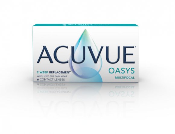 ACUVUE® OASYS MULTIFOCAL with Pupil Optimized Design